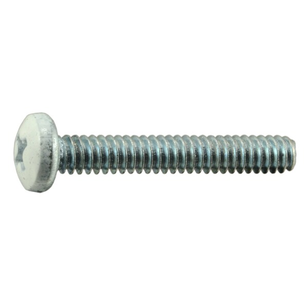 Midwest Fastener #10-24 x 1-1/4 in Phillips Pan Machine Screw, Zinc Plated Steel, 15 PK 37496 - main